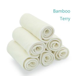 Baby Bamboo Fiber Diapers - Washable 4-layer Pure Bamboo