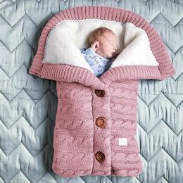 Baby Button-Up Sleeping Bag - Thicken And Widen