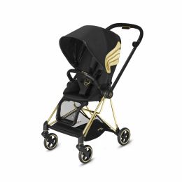 CYBEX Jeremy Scott Wing Baby Stroller - Collection Mios 3-in-1 Travel System - Black