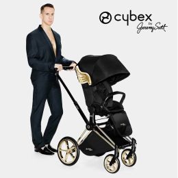 CYBEX Jeremy Scott Wing Stroller Collection Priam 3-in-1 - Travel System - Black