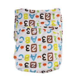 Adult Snap Button Cloth Diapers - Printed Washable Breathable Care Products