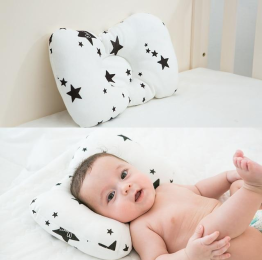 Anti Roll Sleeping Baby Pillow - Bedding Baby Kids Pillow Neck Head Baby Pillow