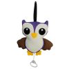 Baby Hanging Owl - Animal Pull String Musical Box Appease Toy for Crib Stroller Travel