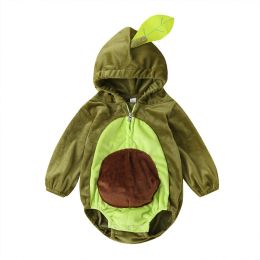 Baby Hooded Crawling Baby Jumpsuit - Fashionable