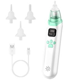 Baby Nose Cleaner - Rechargeable with Soothing Music Mucus Snot Booger Cleaner Anti-Backflow for Baby Infant 3 Intensity