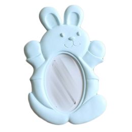 Cartoon Baby Photo Frame - Cute 3x4.3 Resin Picture Frame Desktop Display Decoration, Blue