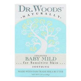 Dr. Woods Baby Bar Soap - Baby Mild Unscented - 5.25 oz