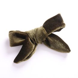 Baby Bow Hair Accessories - DIY Handmade Korean Flannel Girls Hairpin Creative