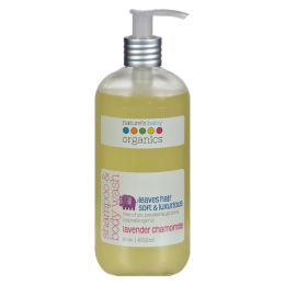 Nature's Baby Organics Shampoo - Body Wash Lavender Chamomile - 16 fl oz