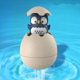 Owl Spraying Eggshell - Bathing Shower and Baby Plastic Toys