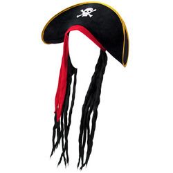 Pirate Hat W/ Dreadlocks