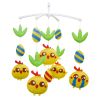 Handmade Chicks Baby Crib Mobile - Non-Woven Musical Mobile Crib Toy Nursery Room Decor