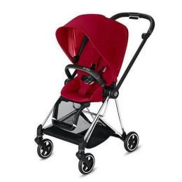 CYBEX Mios 3-in-1 Baby Stroller - Travel System Chrome with black details Baby Stroller True Red