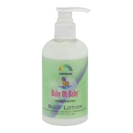 Rainbow Research Body Lotion - Organic Herbal - Baby - Unscented - 8 fl oz