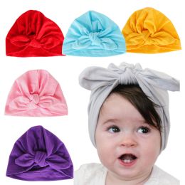 Solid Color Knotted Headgear - Baby Supplies