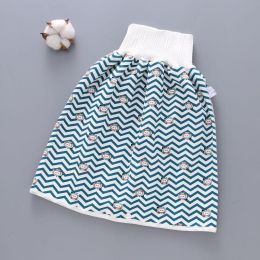 Baby Diaper Skirt - Cotton and bamboo fiber (Option: Stripe skirt-L)