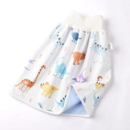 Baby Diaper Skirt - Cotton and bamboo fiber (Option: Dinosaur Park-S)