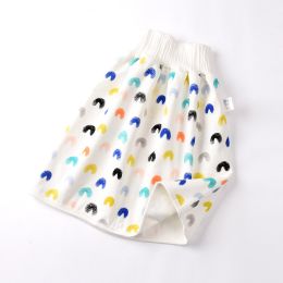 Baby Diaper Skirt - Cotton and bamboo fiber (Option: Rainbow-M)