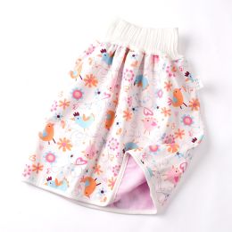 Baby Diaper Skirt - Cotton and bamboo fiber (Option: Pink-L)