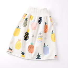 Baby Diaper Skirt - Cotton and bamboo fiber (Option: Pineapple-L)