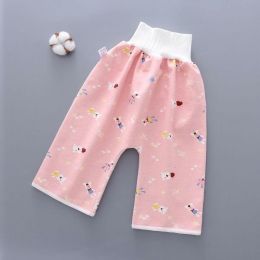 Baby Diaper Skirt - Cotton and bamboo fiber (Option: Pink pant-L)