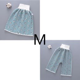 Baby Diaper Skirt - Cotton and bamboo fiber (Option: Stripe Suit-M)