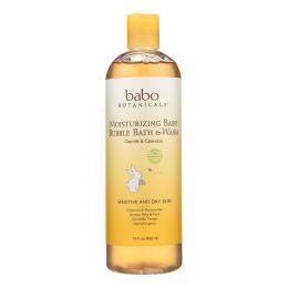 Babo Botanicals - Baby Bubble Bath and Wash - Moisturizing - Oatmilk - 15 oz (SKU: 1625607)