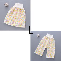 Baby Diaper Skirt - Cotton and bamboo fiber (Option: Yellow Suit-L)