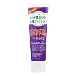 Zapper Toothpaste Buster - Natural Dentist Kids Cavity Groovy Grape - 5 oz (SKU: 178780)